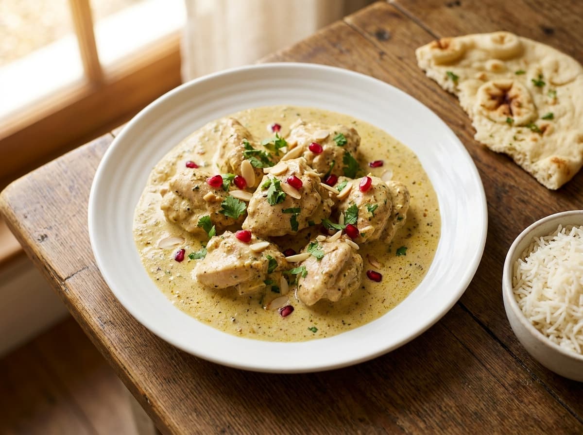Afghani Creamy Chicken recipe