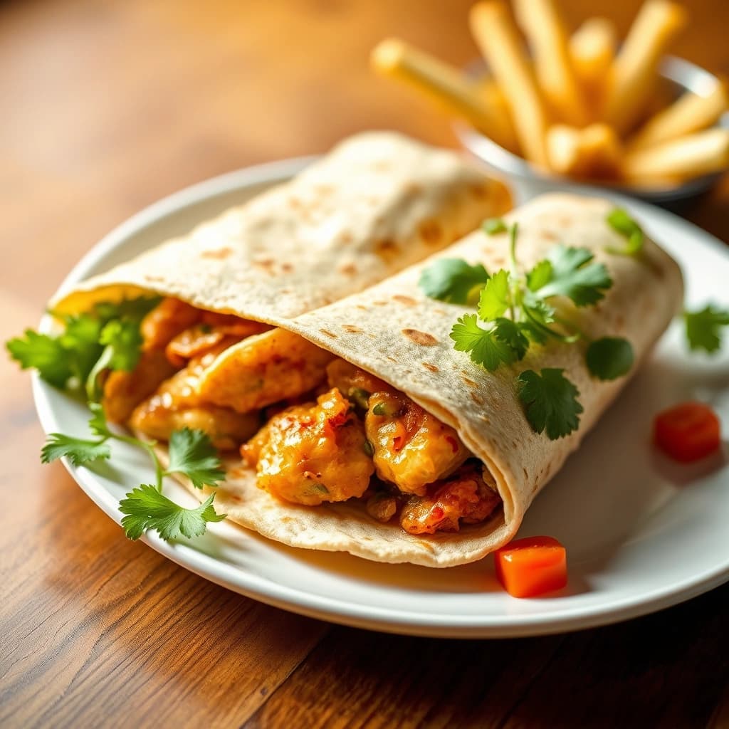 Chicken Shawarma Wrap recipe