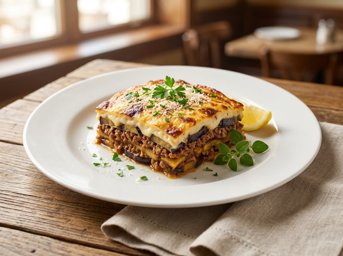 Classic Greek Moussaka recipe