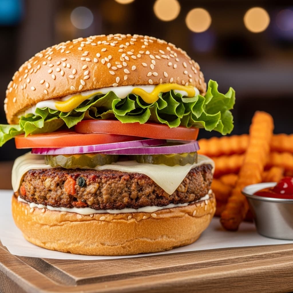 Classic Veggie Burger recipe