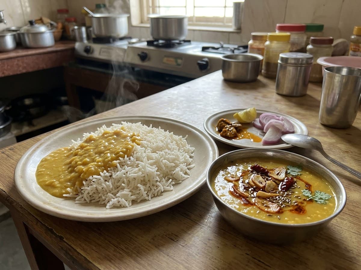 Daal Chawal recipe