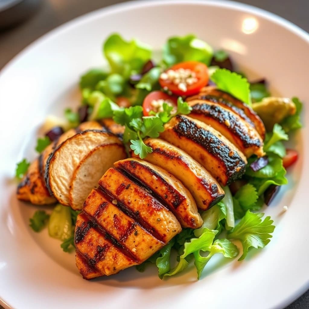 Grilled Chicken Salad recipe