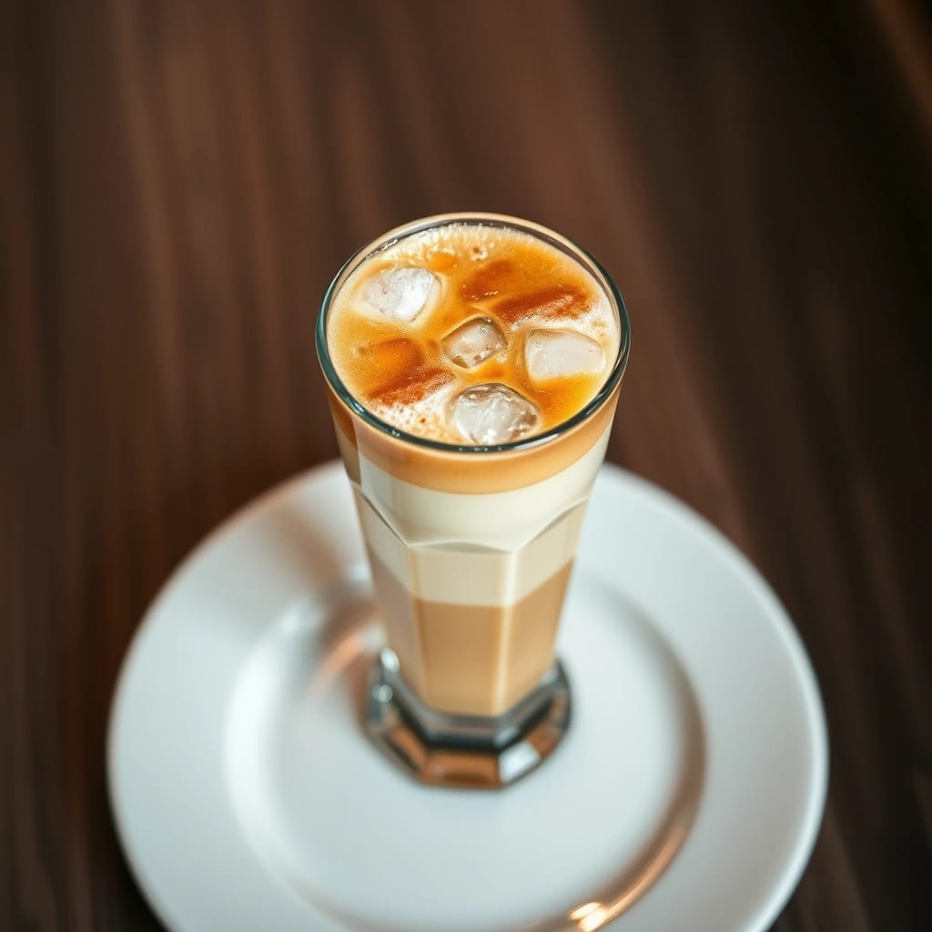 Iced Coffee recipe presentation