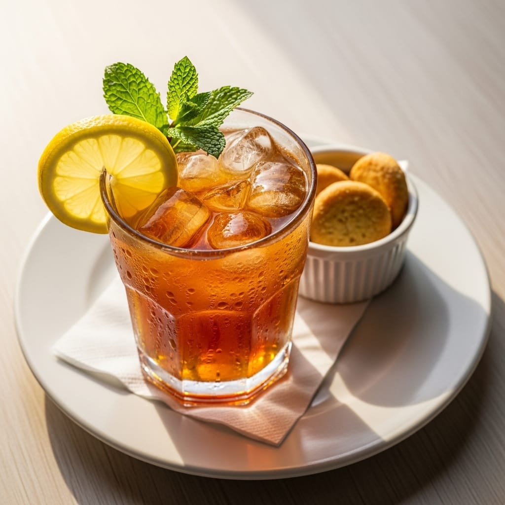 Iced Tea recipe presentation