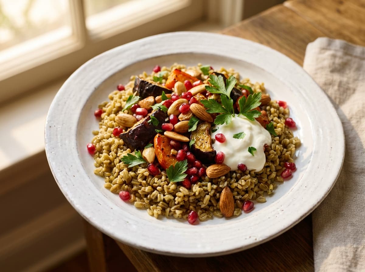 Traditional Middle Eastern Freekeh recipe