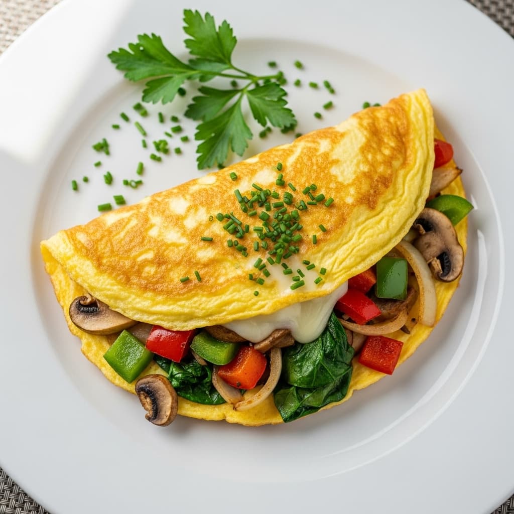Vegetable Omelette recipe