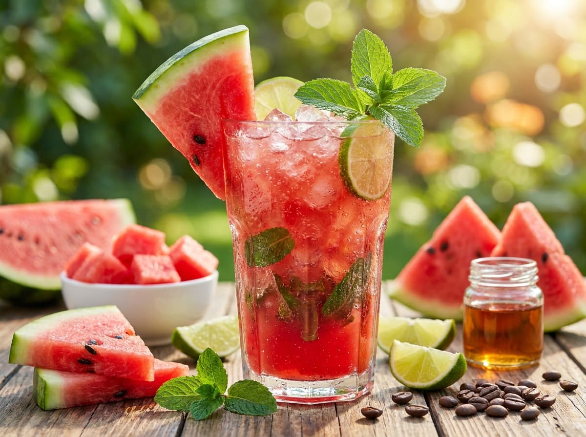 Watermelon Mint Cooler recipe
